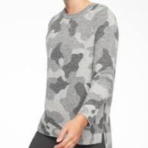 Athleta camouflage sweater